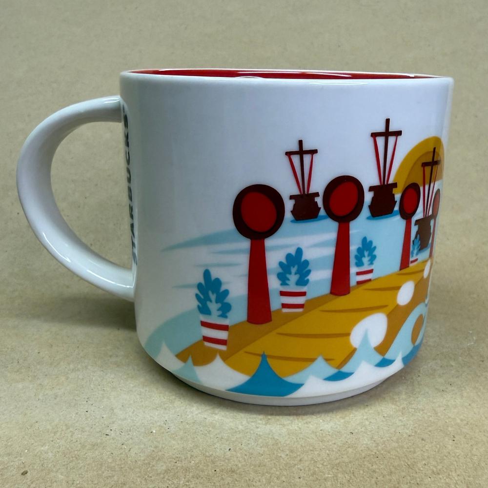 Starbucks You Are Here Series Manila Mug NIB-2017