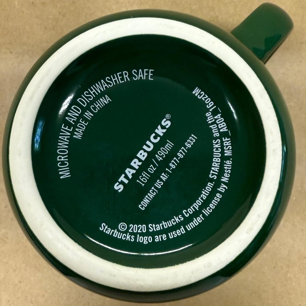 Starbucks Green Siren on Green Mug-2020