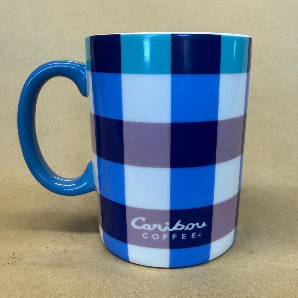 Caribou Coffee Plaid Mug-2023