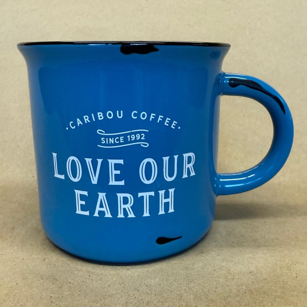 Caribou Coffee Earthday Love Our Earth Mug