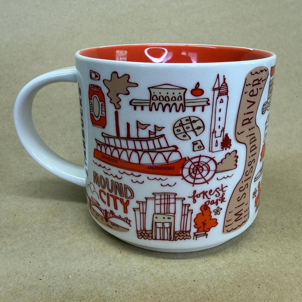 Starbucks Been There Series St. Louis Mug NIB-2018