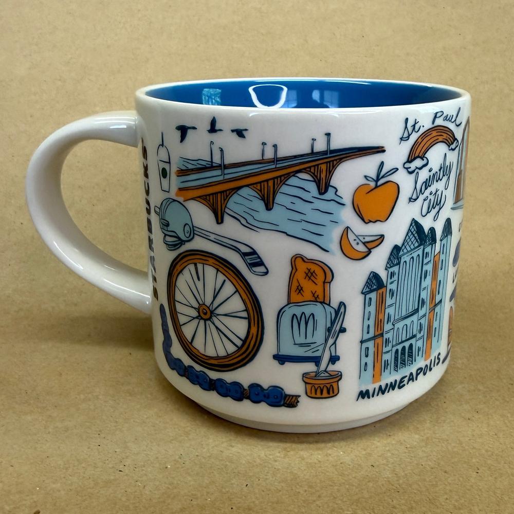 Starbucks Been There Series Twin Cities Mug NIB-2018