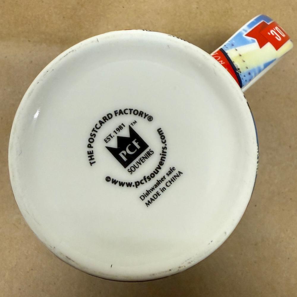 Postcard Factory Washington DC Souvenir Mug