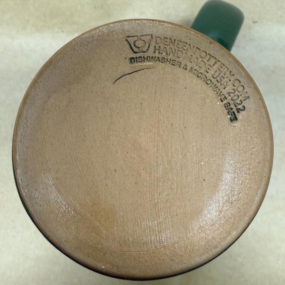 Deneen Pottery Joshua Tree National Park Green Mug-2022