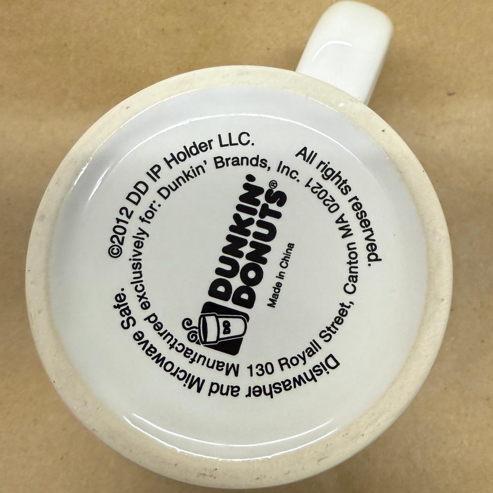 Dunkin' Donuts Boston Runs on Dunkin Mug-2012