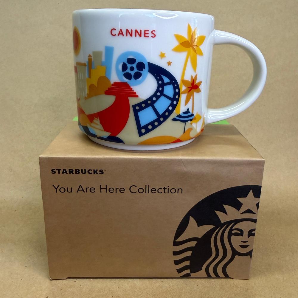 Starbucks You Are Here Series Cannes Mug NIB-2018