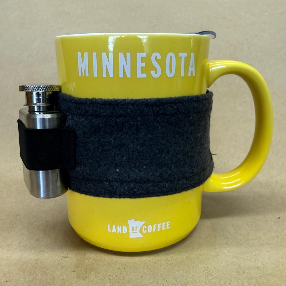 Caribou Coffee Minnesota with Pocket Flask Mug-2017