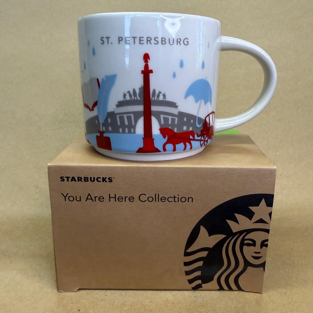 Starbucks You Are Here Series St. Petersburg Mug NIB-2016