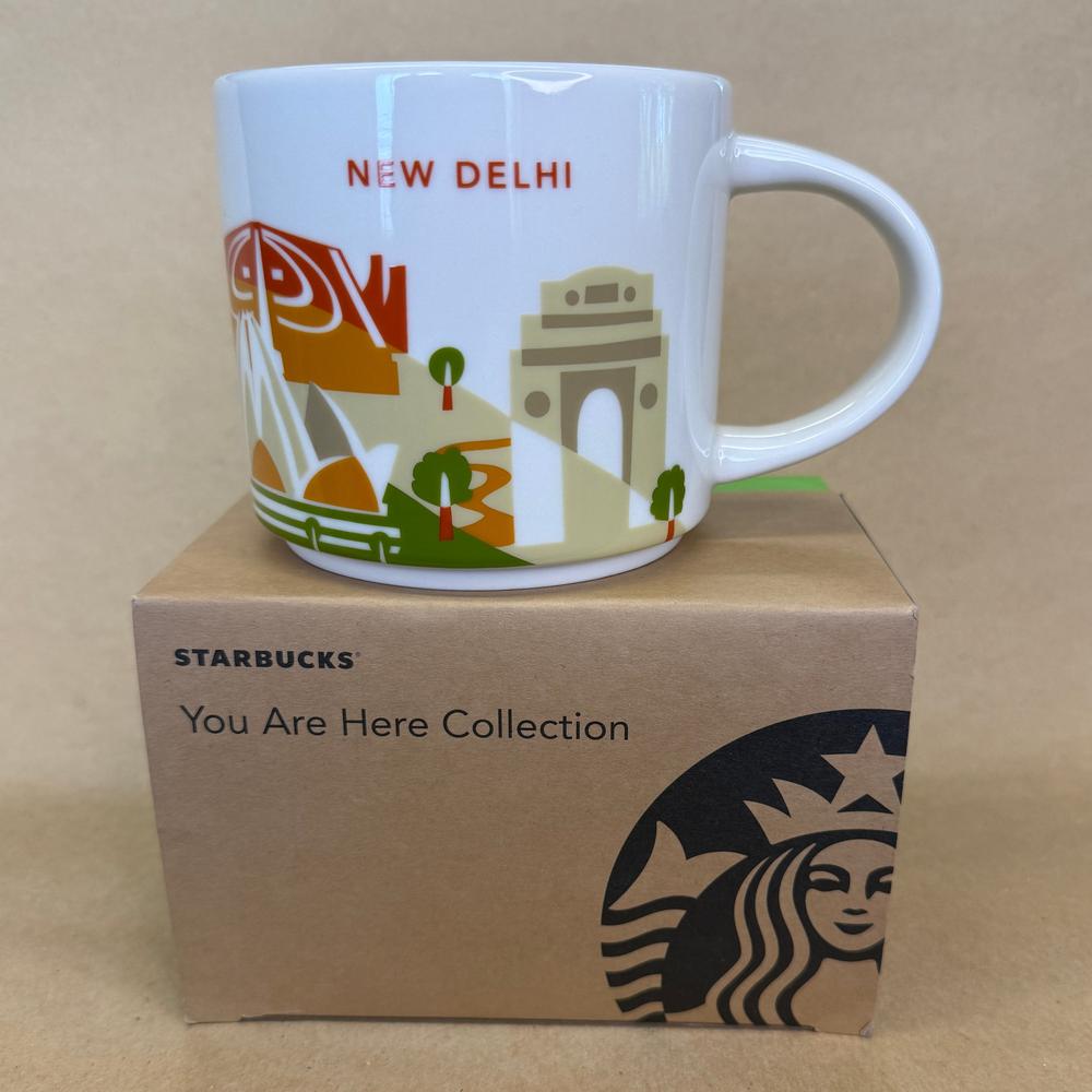 Starbucks You Are Here Series New Delhi Mug NIB-2017