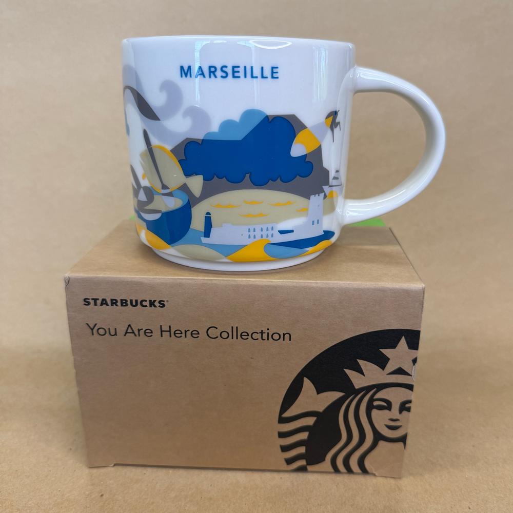 Starbucks You Are Here Series Marseille Mug NIB-2017