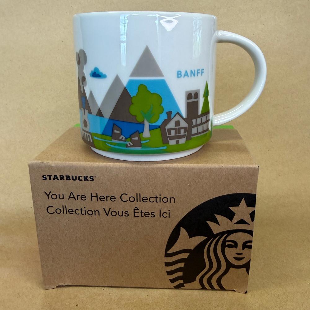 Starbucks You Are Here Series Banff Mug NIB-2013