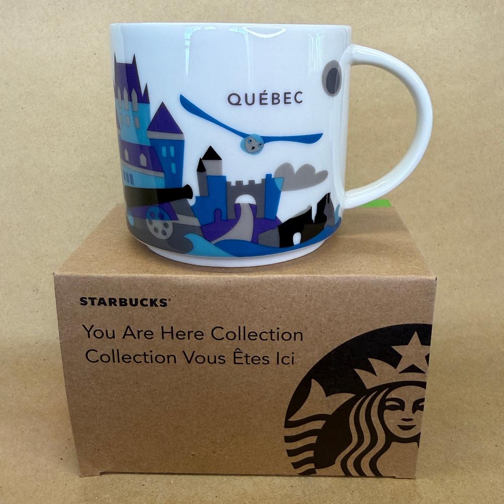 Starbucks You Are Here Series Quebec Mug NIB-2016