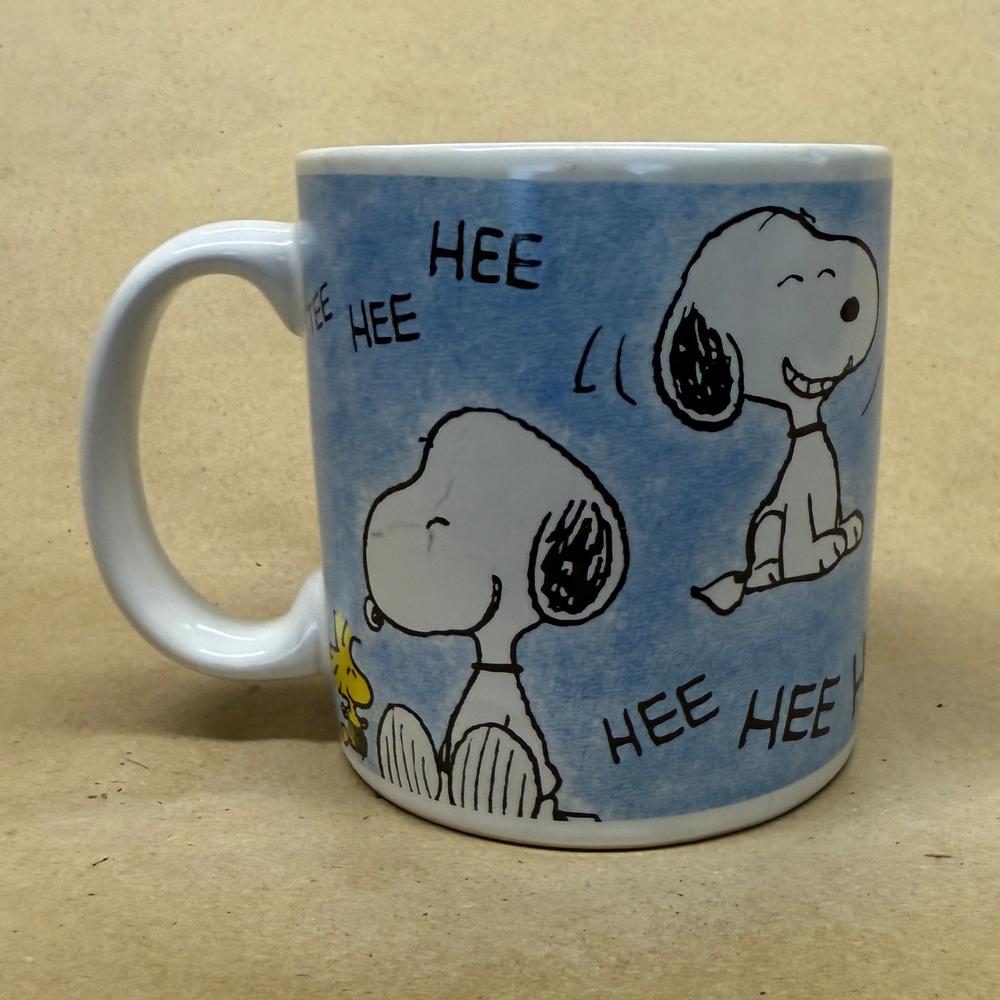 Applause Peanuts Laughing Snoopy & Woodstock Mug