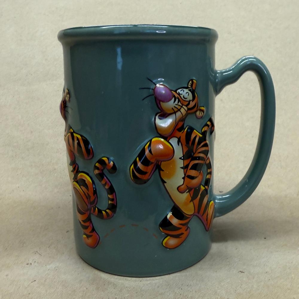 Disney Winnie the Pooh Tigger Bouncing Embossed Mug
