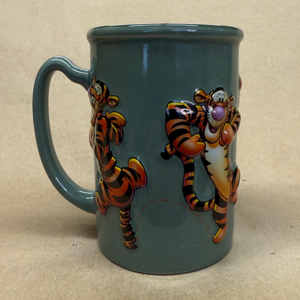 Disney Winnie the Pooh Tigger Bouncing Embossed Mug