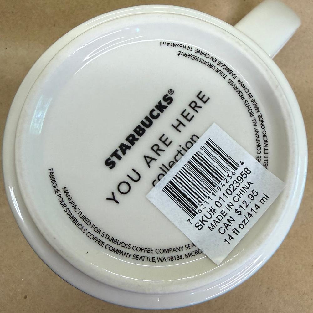 Starbucks You Are Here Series Vancouver Mug NIB-2017