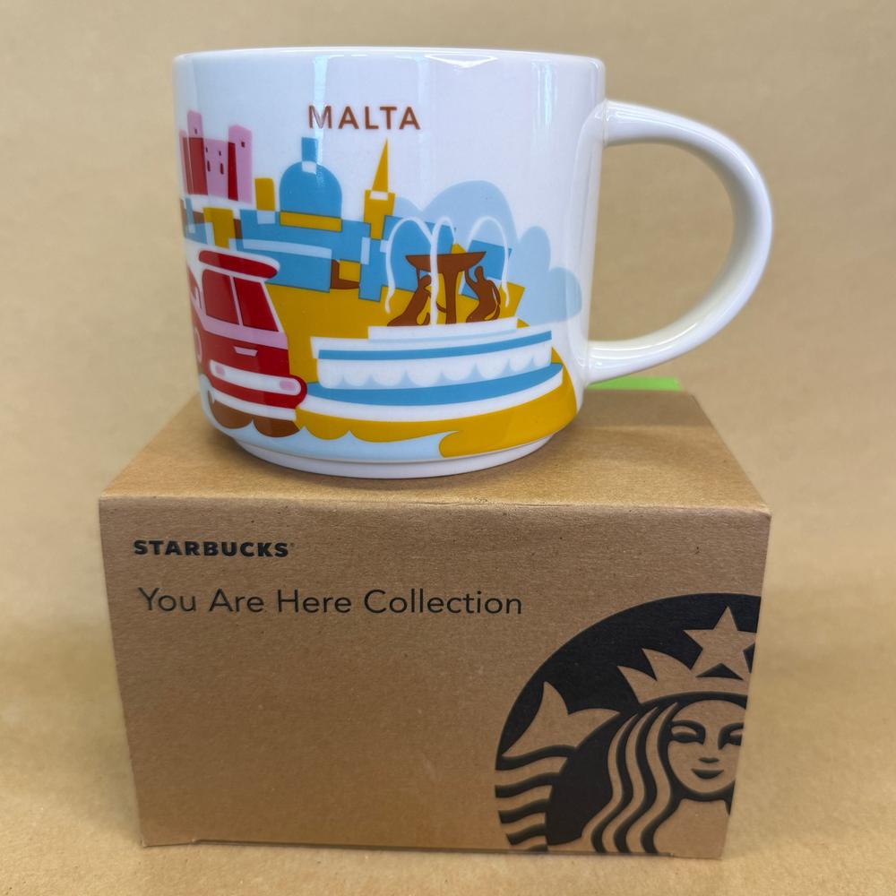 Starbucks You Are Here Series Malta Mug NIB-2019