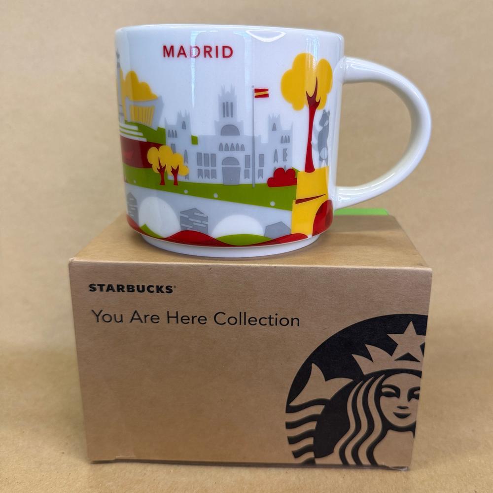 Starbucks You Are Here Series Madrid Mug NIB-2017