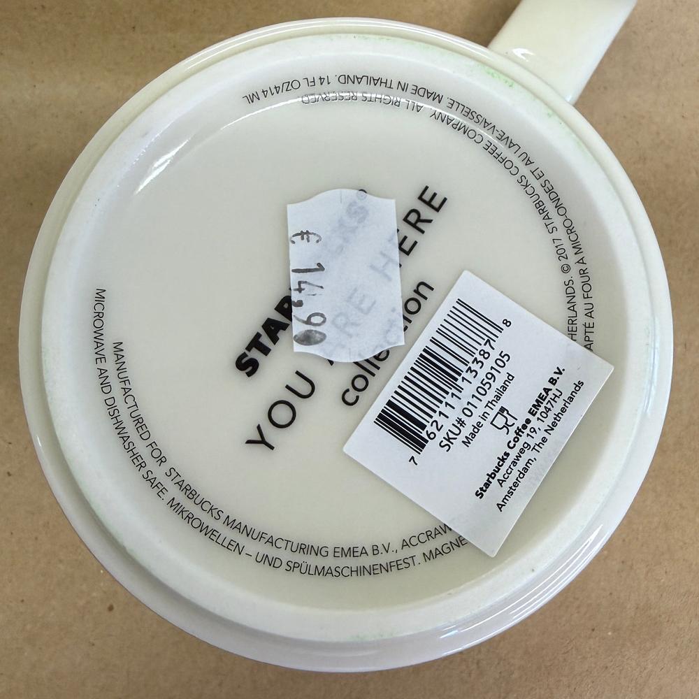 Starbucks You Are Here Series Madrid Mug NIB-2017