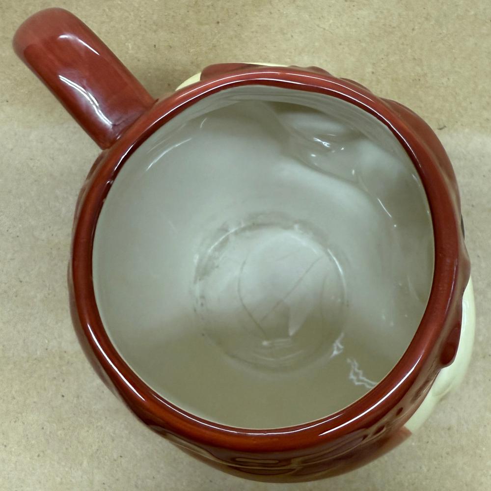 Looney Tunes Tazmanian Devil Angry Face Embossed Mug