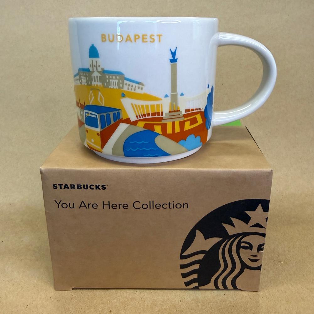 Starbucks You Are Here Series Budapest Mug NIB-2016