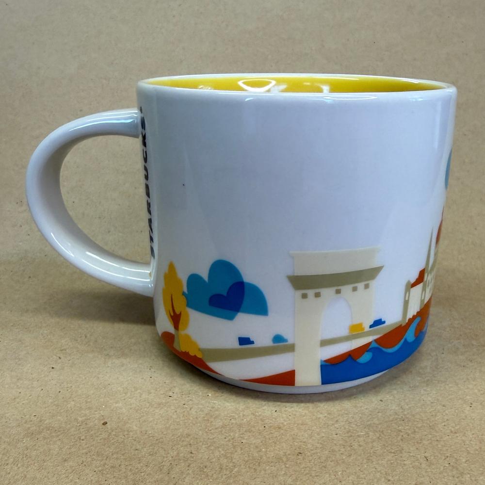 Starbucks You Are Here Series Budapest Mug NIB-2016