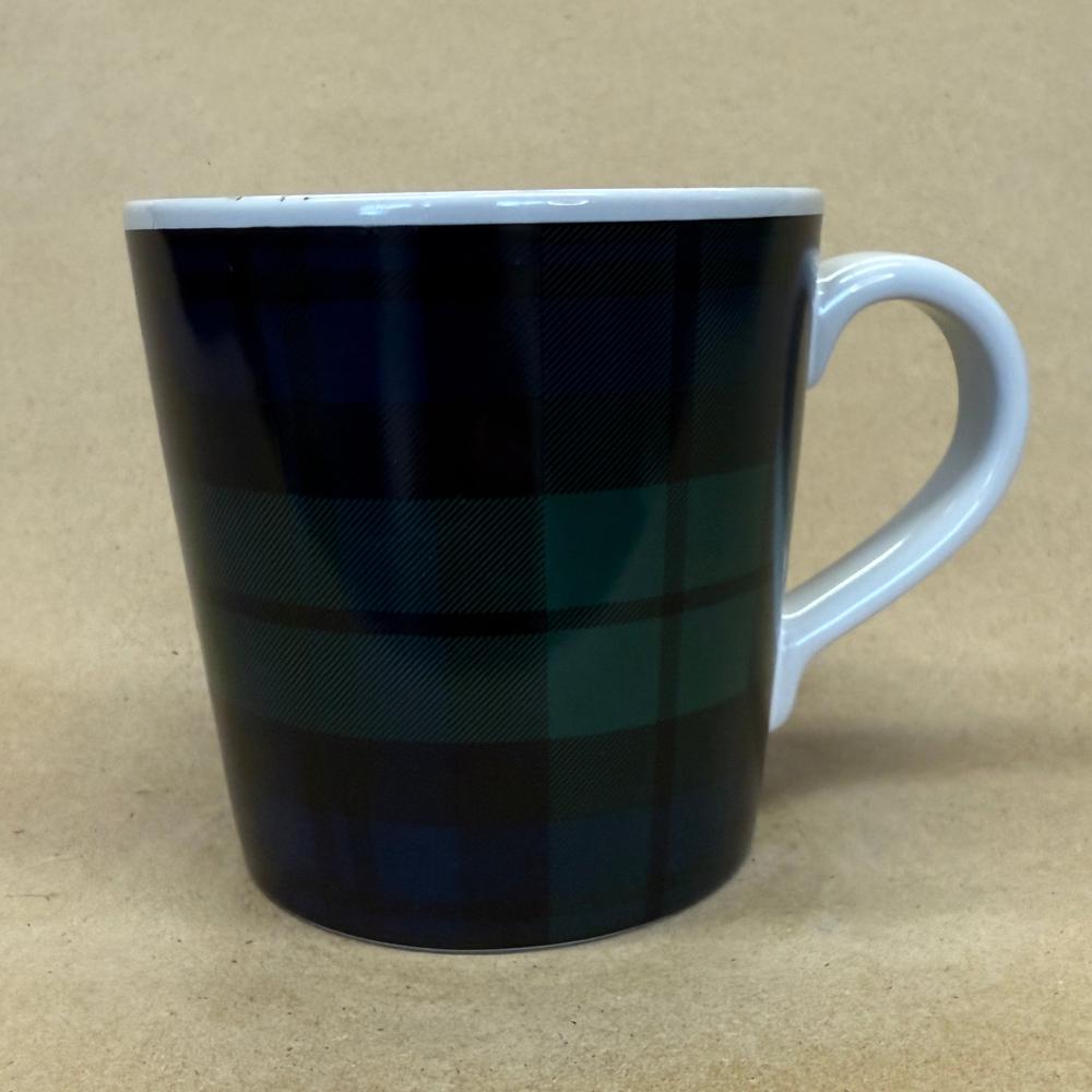 Pendleton Home Collection Tartan Plaid Green Black Buffalo Plaid Mug