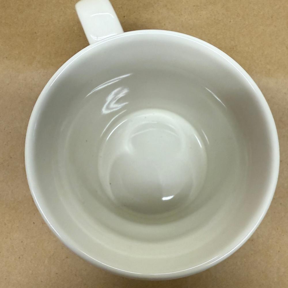 Pendleton Home Collection Tartan Plaid Gold Black White Mug