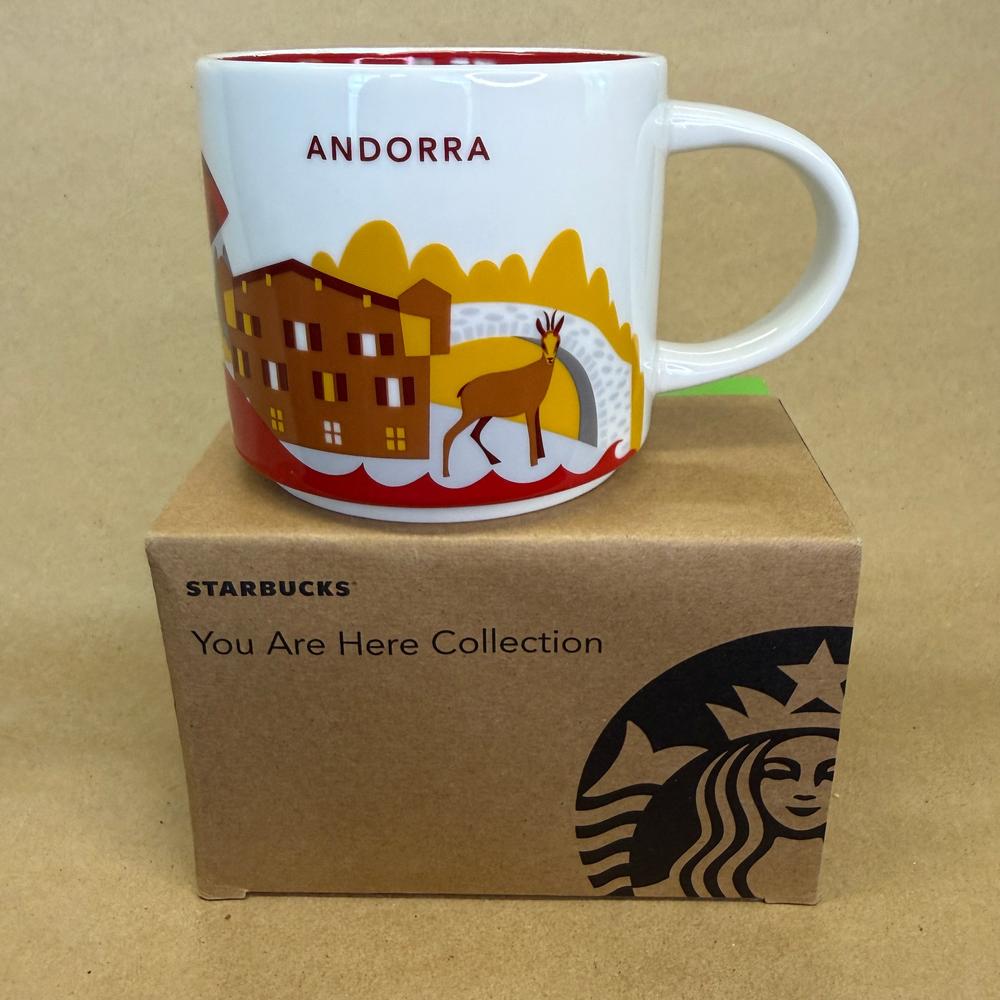 Starbucks You Are Here Series Andorra Mug NIB-2019