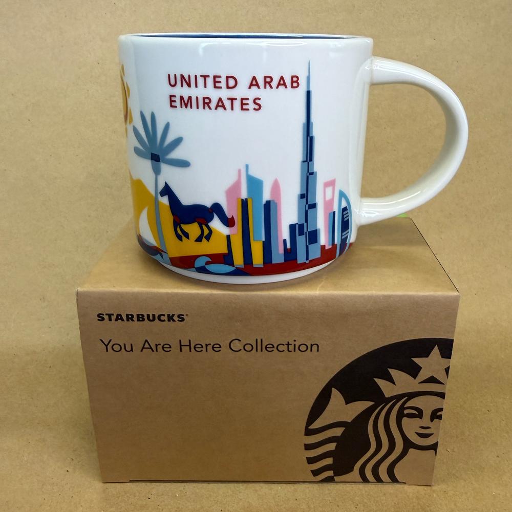 Starbucks You Are Here Series United Arab Emirates Mug NIB-2018