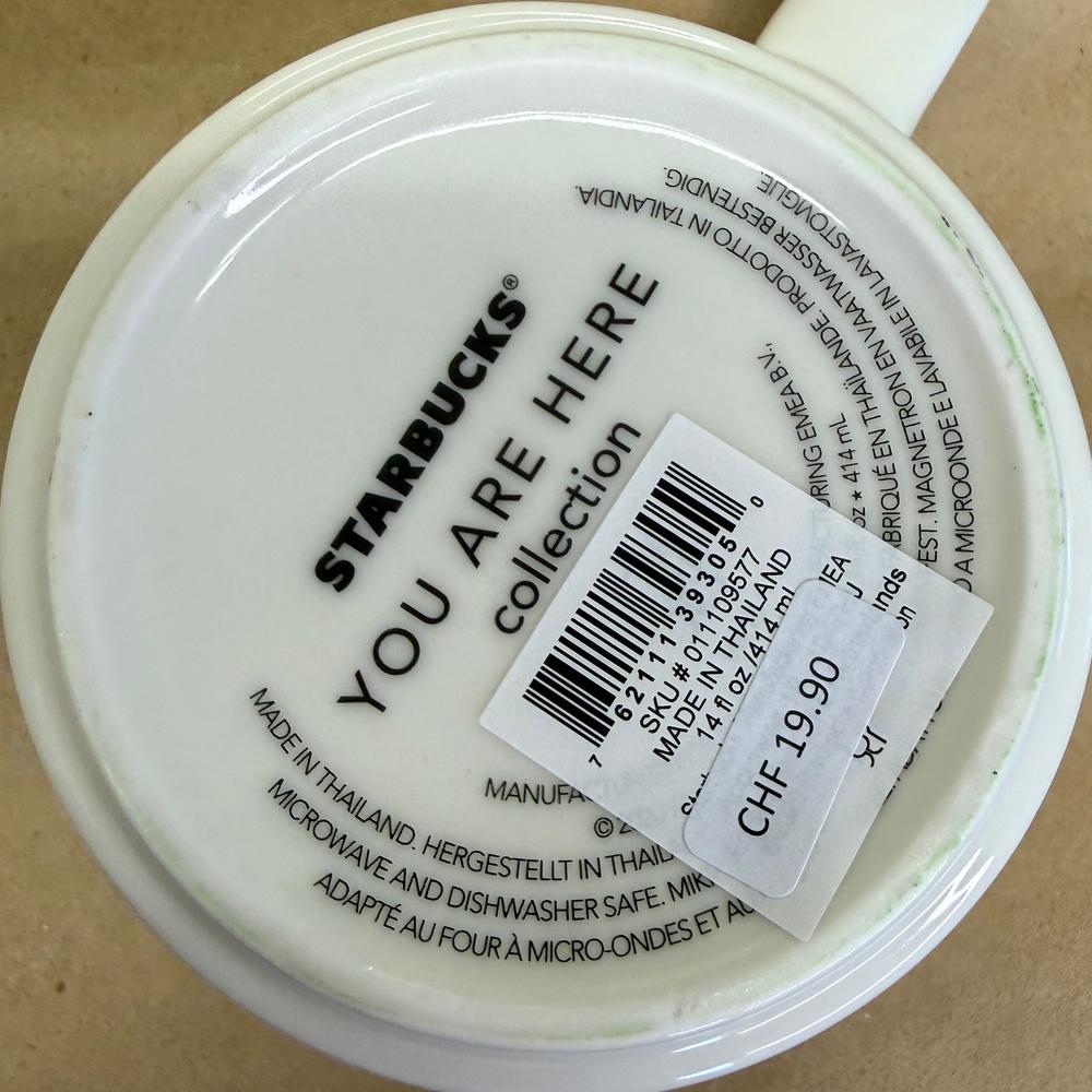 Starbucks You Are Here Series Basel Mug NIB-2018