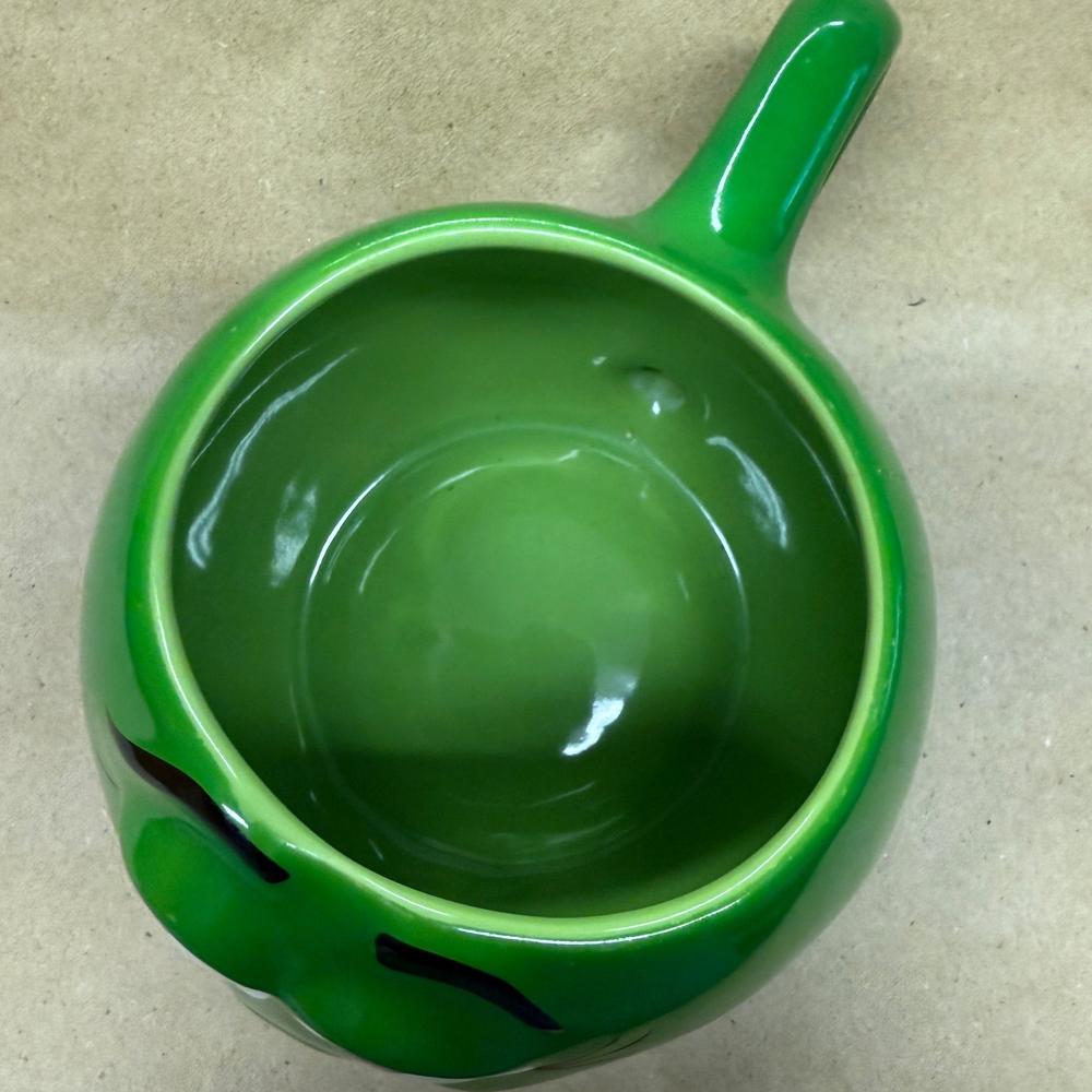 M&M's Green Sculptured Face Mug