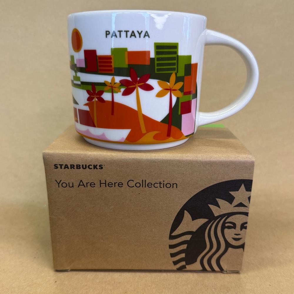 Starbucks You Are Here Series Pattaya Mug NIB-2018