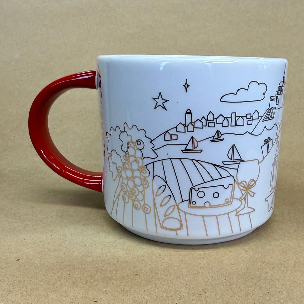 Starbucks You Are Here Series France Holiday Mug NIB-2018