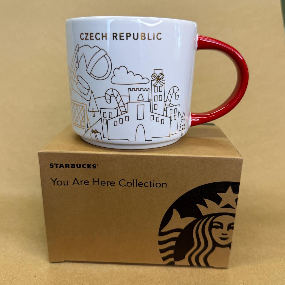 Starbucks You Are Here Series Czech Republic Holiday Mug NIB-2018