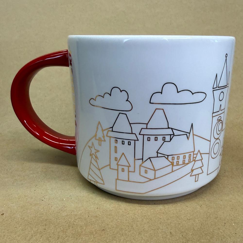 Starbucks You Are Here Series Czech Republic Holiday Mug NIB-2018