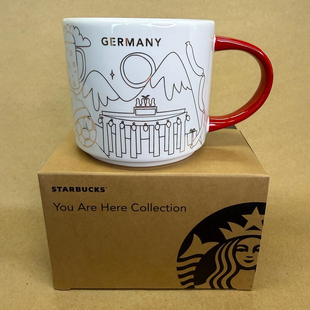 Starbucks You Are Here Series Germany Holiday Mug NIB-2018