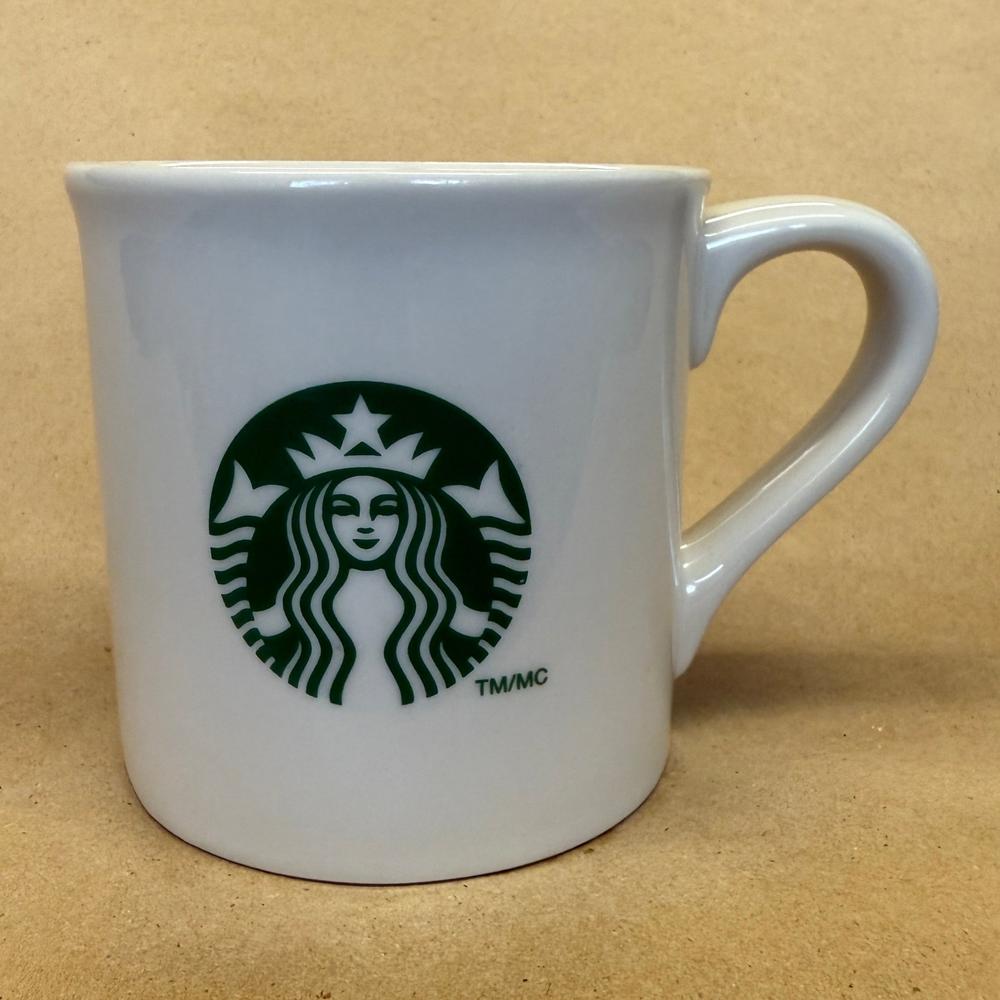 Starbucks White with Green Siren Made in the USA Mug-2013