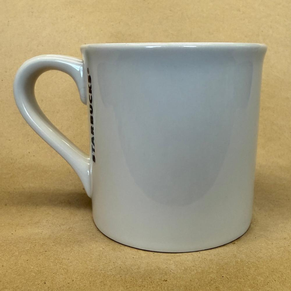 Starbucks White with Green Siren Made in the USA Mug-2013