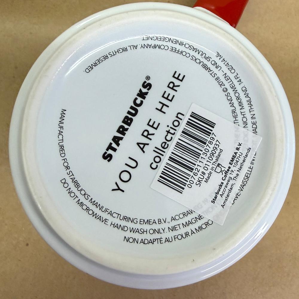 Starbucks You Are Here Series Belgium Holiday Mug NIB-2018