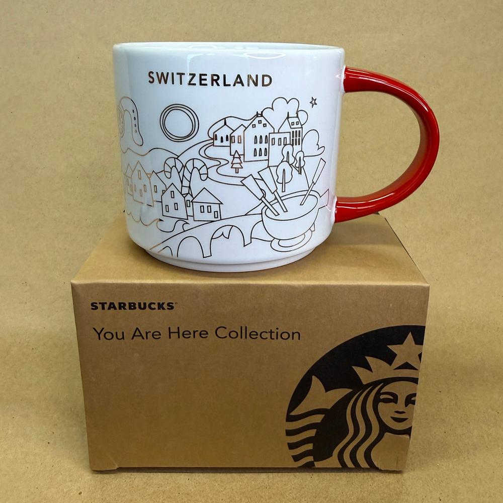Starbucks You Are Here Series Switzerland Holiday Mug NIB-2018