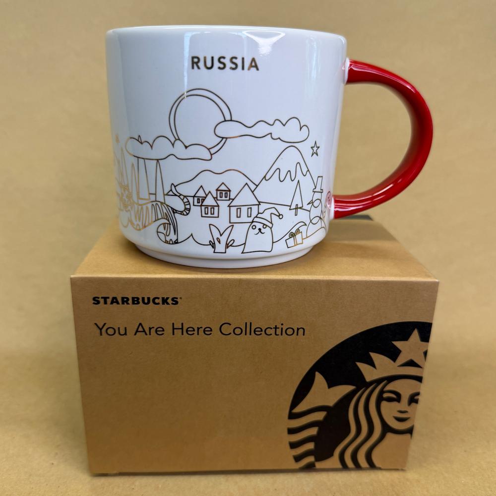 Starbucks You Are Here Series Russia Holiday Mug NIB-2018