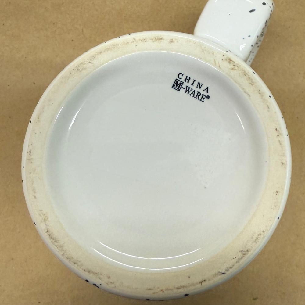 Duluth Pack Duluth MN Heavy White Speckled Mug