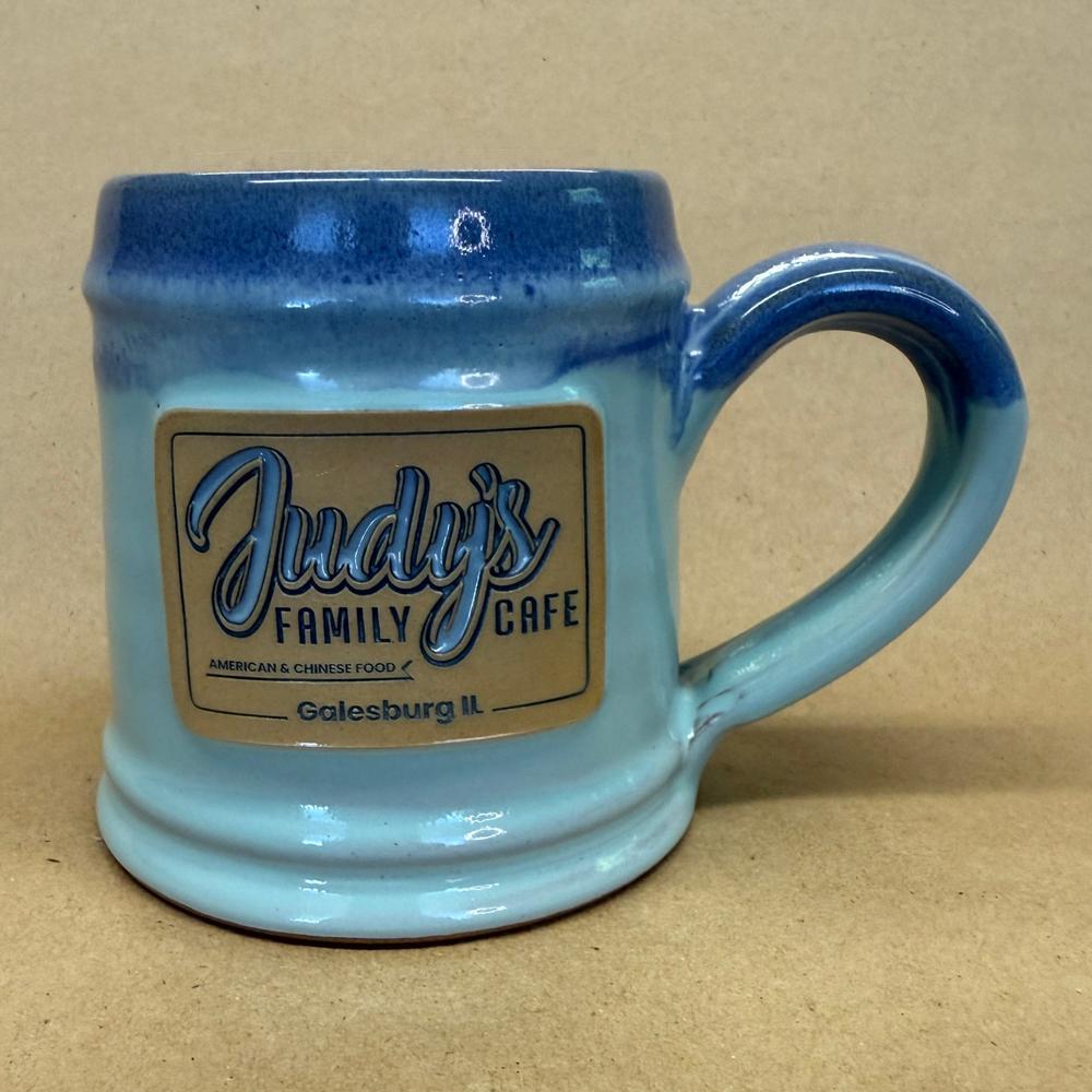 Deneen Pottery Judy's Family Cafe Galesburg, IL Mug-2025