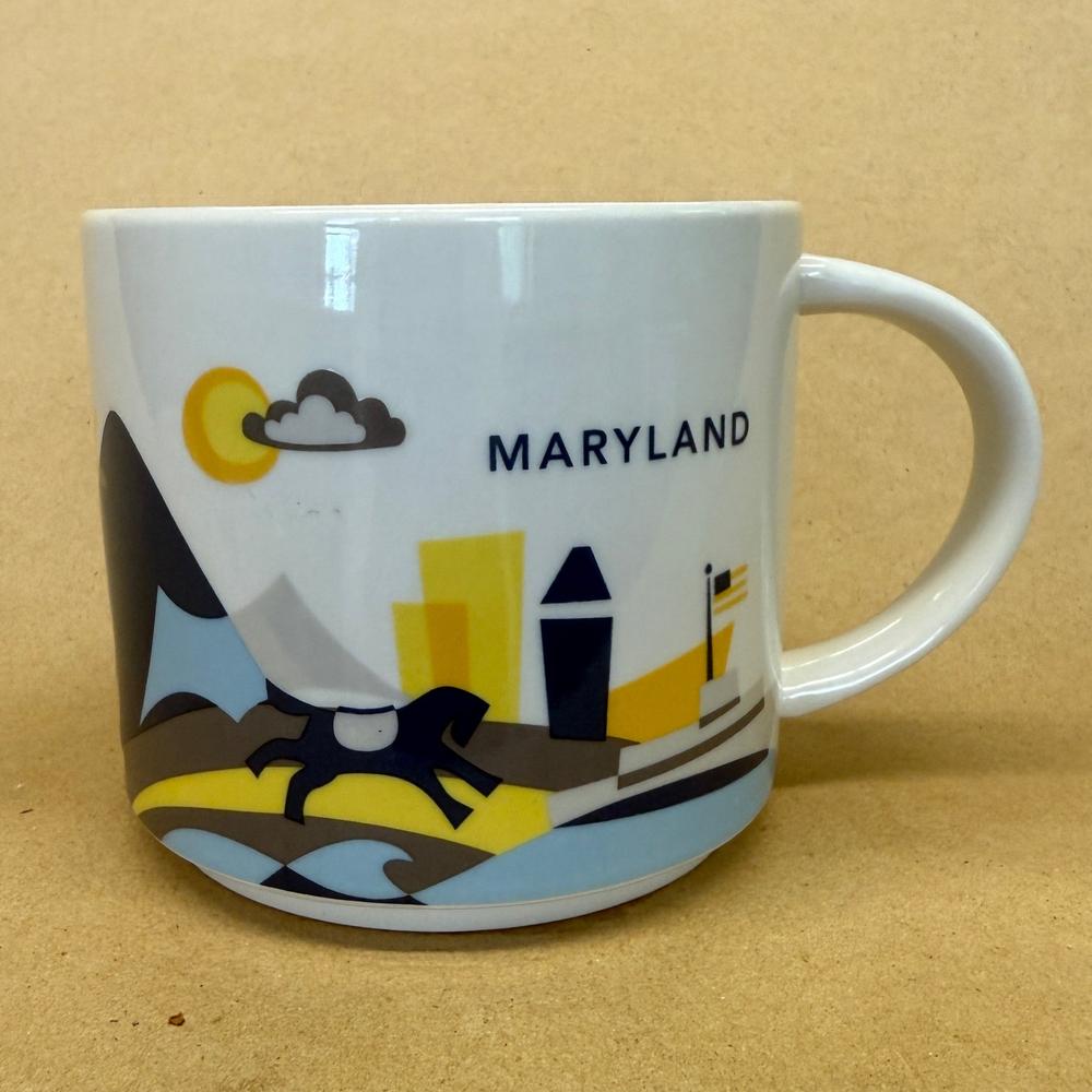 Starbucks You Are Here Series Maryland Mug-2017