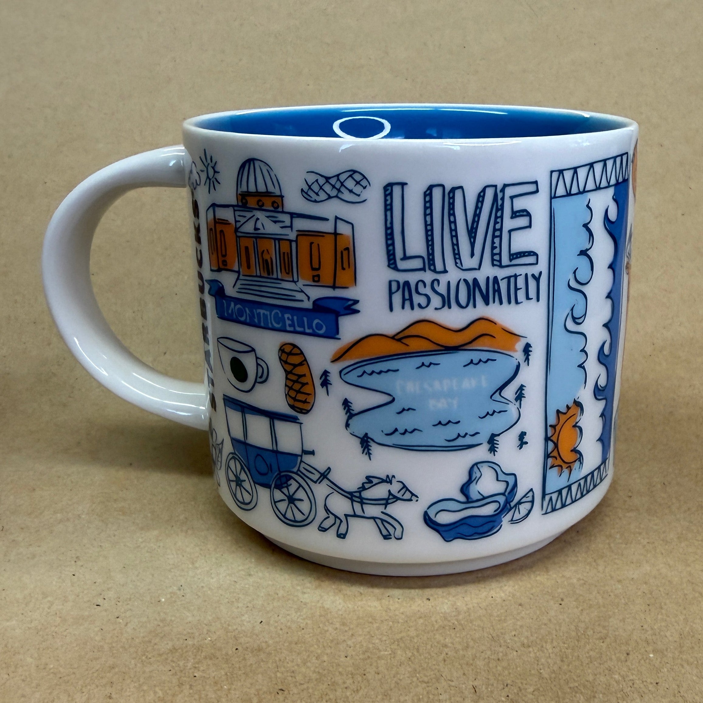 Starbucks Been There Series Virginia Mug NIB-2019