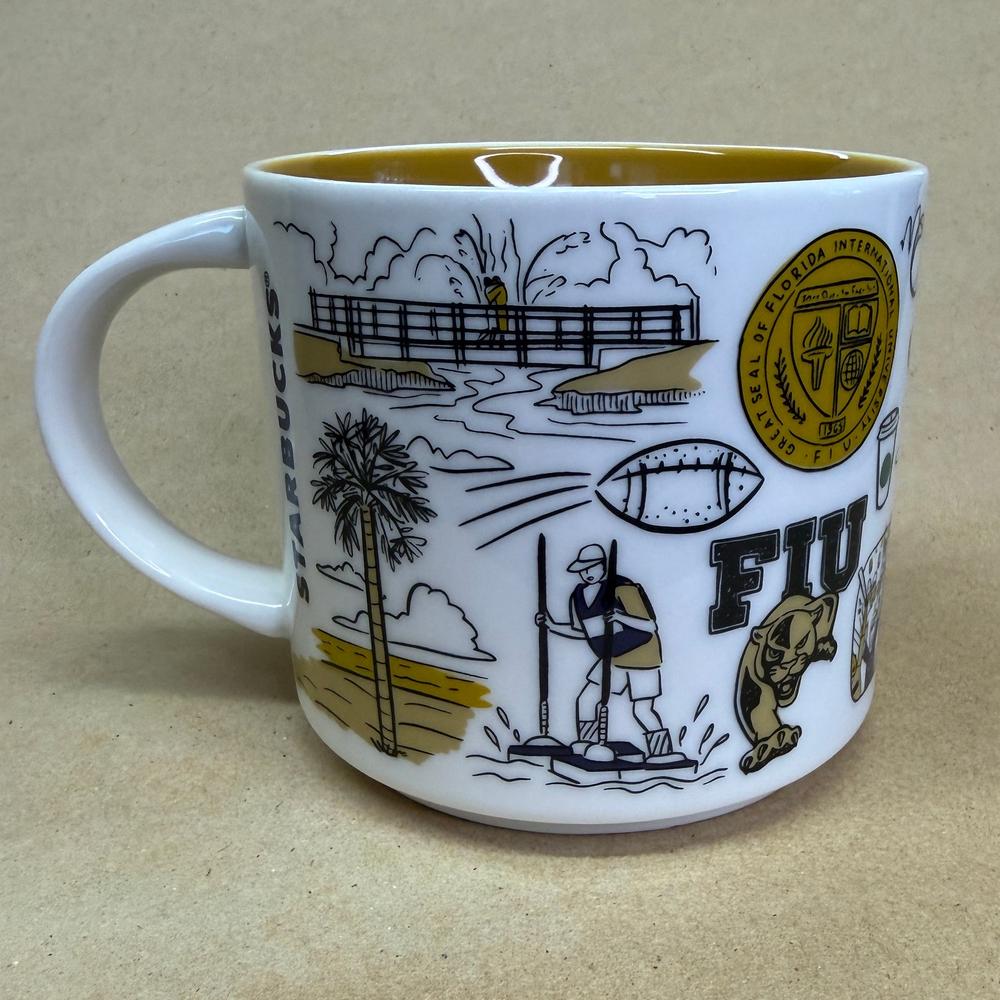 Starbucks Been There Series Florida International University Mug NIB-2021