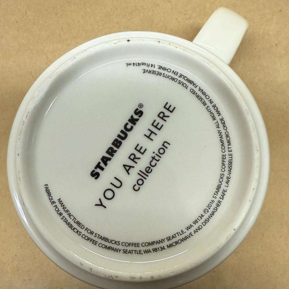 Starbucks You Are Here Series Maryland Mug-2016