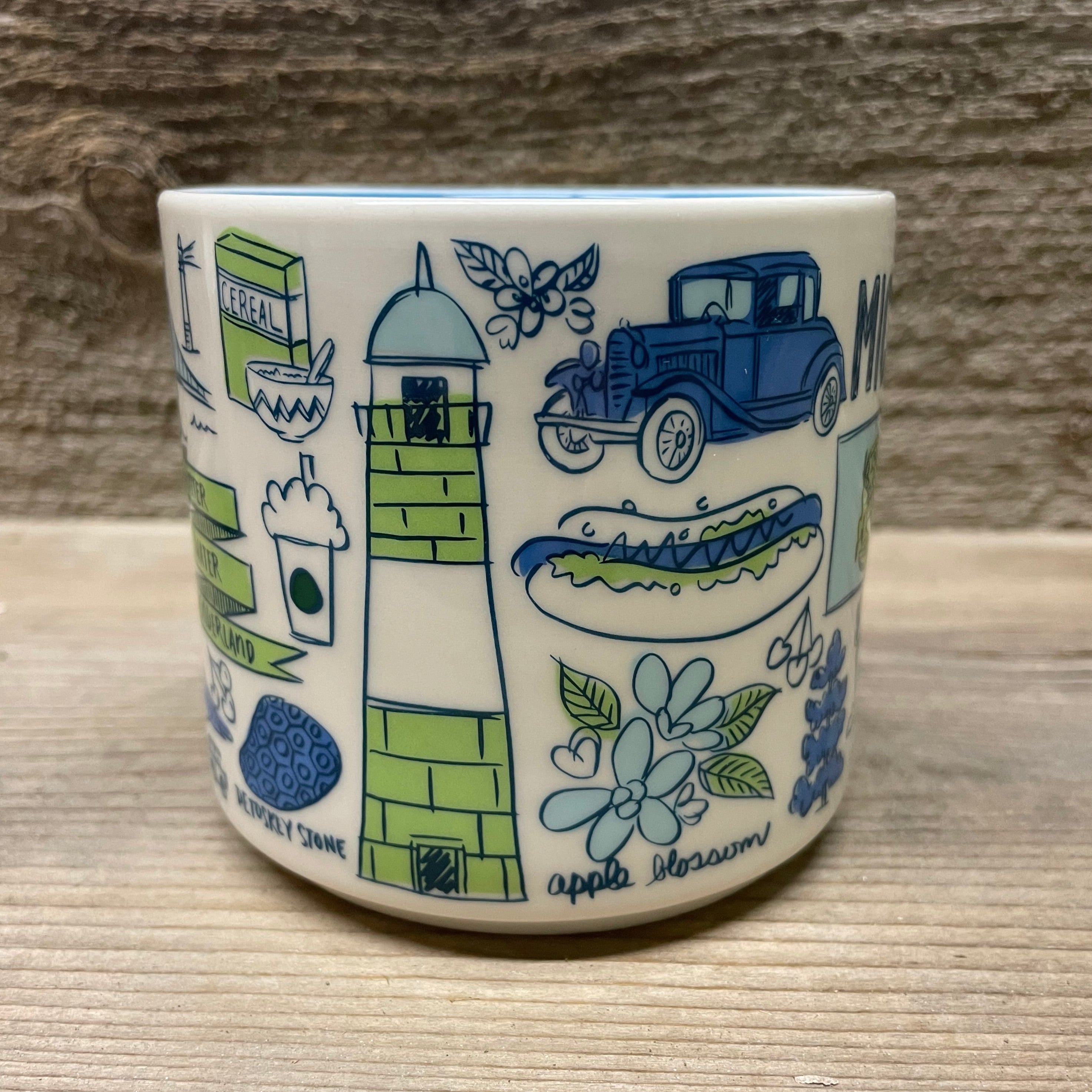 Starbucks Been There Series Mug Michigan-2017