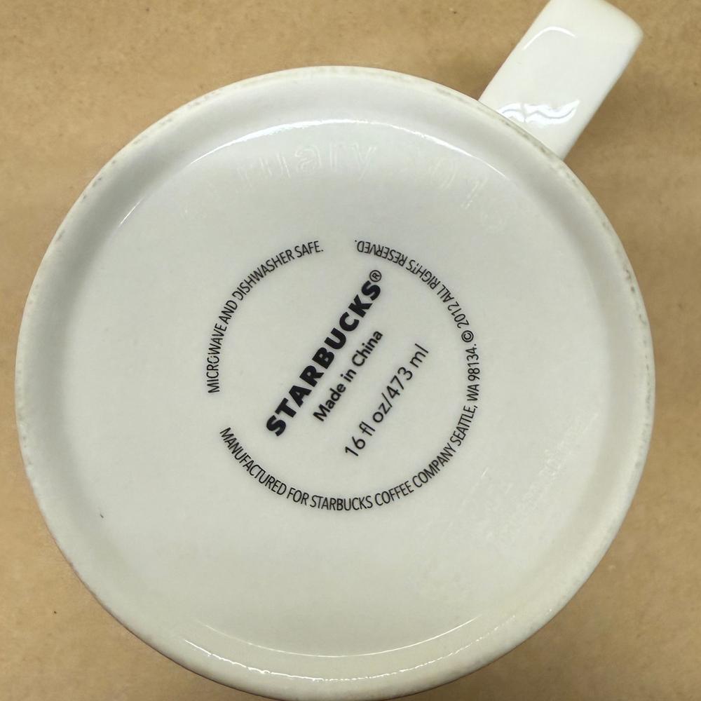 Starbucks Global Icon Collector Series China Mug-2012